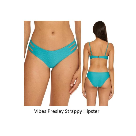 NWT Becca Women Assorted Style Bikini Bottom Multicolor Sz XS-2X $70 12HL397 - Picture 9 of 9